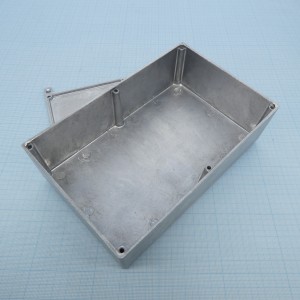 G0247F, Алюминиевый корпус с фланцами неокрашенный
