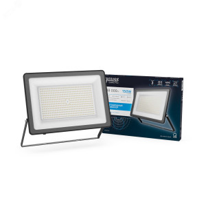 Прожектор светодиодный LED 150W IP65 6500К черный 1/4 613100150