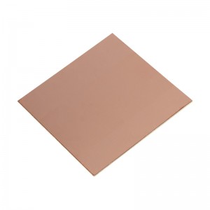 Стеклотекстолит 1-ст 200х200х1.5 35мкм, односторонний фольгированный