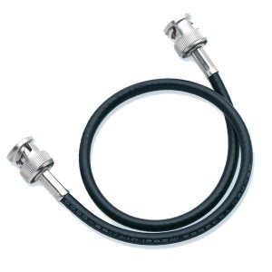 BU-5050-B-24-0, Test Leads Black BNC Male on Bo
