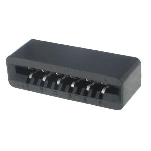 EBT156-6B1W, Стандартные краевые разъемы EBT156-6B1WT02