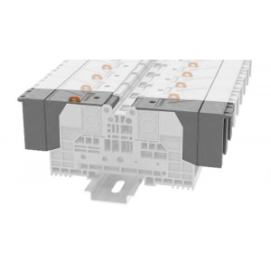 Защитная крышка HC-BS6-GY, Защитная крышка, для клемм BS6…, цвет: серый