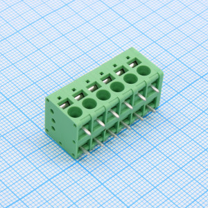 GT271R-5.0-06P-14-00, Клеммник зажимной на плату