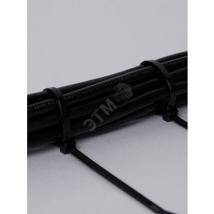 Хомут кабельный 4.8х200 нейл. черн. (уп.100шт) UHH32-D048-200-100