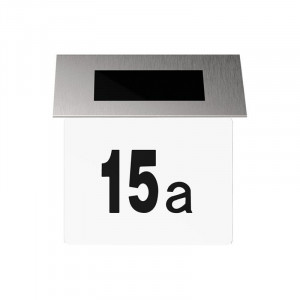 Номер дома LED Solar 6500К на солнечн. батарее GS091