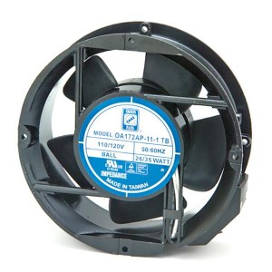 OA172AP-11-2TB, Вентиляторы переменного тока AC Fan, 172x51mm, 115VAC, 170CFM, Ball Bearing, Terminals