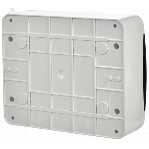 Корпус пластиковый ЩРН-П-12 IP41 черн. прозр. дверь TEKFOR TF5-KP12-N-12-41-K01-K03