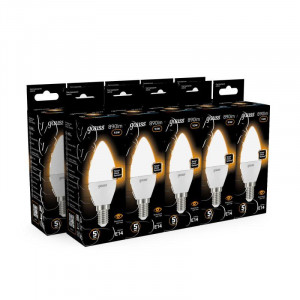 Лампа светодиодная Black 9.5Вт свеча 3000К тепл. бел. E14 890лм 103101110