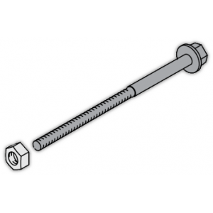 Болт нейлоновый W=195мм <4000A (10 шт) 1STQ007433A0000