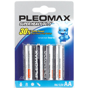 Батарейки R6-4BL SUPER HEAVY DUTY Zinc (40/720/17280) G0005543