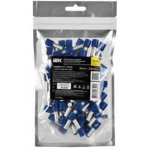 Наконечник НШВИ 16-14 темно-синий (100шт/упак) IEK UGN11-016-014-100