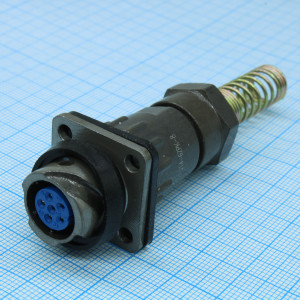 FQ14-6PIN ZPK-8, Блочная розетка, 6 контактов