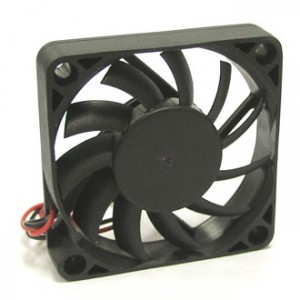 RQD 6010MS 24VDC, Вентилятор 24В 60x60х10мм, 4500 об/мин, 31.2м3/час, 35дБ, подшипник скольжения, тип вывода - провод