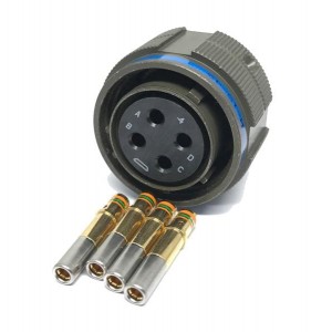 TV06RW-15-4S, Круговой мил / технические характеристики соединителя 4P SIZE 15 SOCKET TRI-START