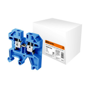 Зажим наборный ЗНИ-2,5мм2 (JXB25А) синий SQ0803-0030