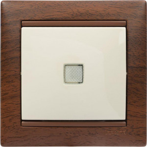 Выключатель 10A подсв СЛНК VLN 774310