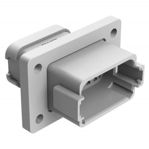 AT04-12PA-LE07, Автомобильные разъемы 12 Pos Rcpt Fng Mnt Conn Pin Gry Key A