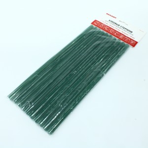 Стержни клеевые 11мм,270мм, 10шт/уп зел, хедер