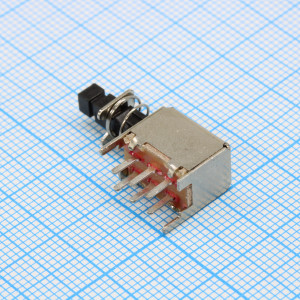 L-KLS7-PS-22F02-L-B, Кнопочный переключатель угловаой DPDT, с фиксацией