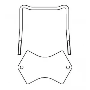 B65647A2000X000, Аксессуар для ферритов полная монтажная сборка PM50/39