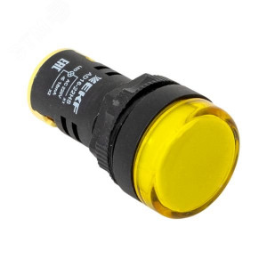 Матрица светодиодная AD16-22HS желт. ledm-ad16-o, Лампа сигнальная d22-230V желт