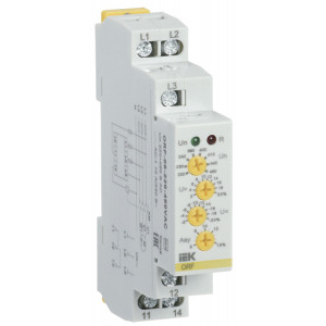 Реле фаз ORF 06. 3ф 220-460 В AC ORF-06-220-460VAC