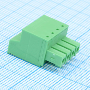 15EDGKC-3.81-04P-14-00A(H), Разъемный клеммный блок. Серия 15EDGKC-3.81 4 контакта