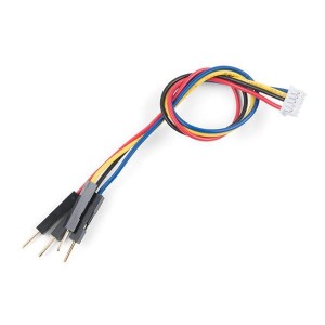 CAB-15132, Принадлежности SparkFun Cable - 5-pin 1.25mm Connector - 4-pin Breadboard