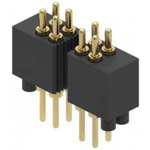 855-22-040-10-001101, Проводные клеммы и зажимы 40P 2R THRU-HOLE .350 HEIGHT CONN