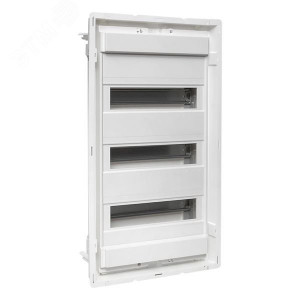 Основание силового щита Nova с DIN-рейками 36мод. IP40 PROxima nv-pbase-36