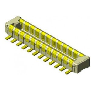 WP9-P020VA1-R500, Межплатные и промежуточные соединители .4mmPi.8mmHNrwWidth BtoB20pinplug500pcTR