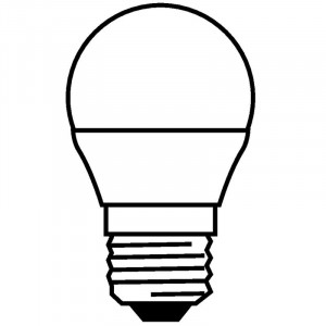 Лампа светодиодная LED Value LVCLP75 10SW/840 10Вт шар матовая E27 230В 10х1 RU OSRAM 4058075579927