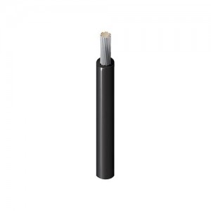 34412 010100, Монтажный провод 12AWG 1C CSPE 100ft SPOOL BLACK