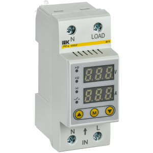 Реле напряжения и тока РНТ-д однофазное 36мм 40А IVC21-1-40