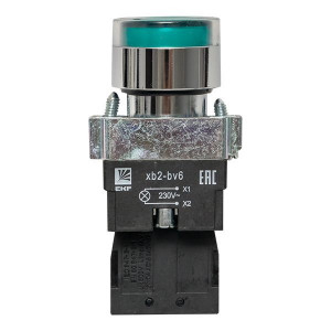 Кнопка BA31 с подсветкой 230В зел. NO PROxima xb2-bw31-230
