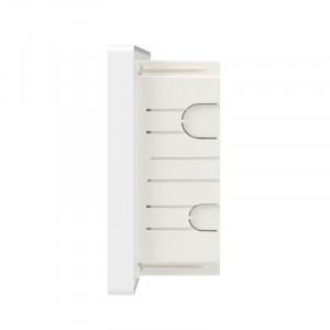 Щиток 12 мод встраиваемый FRAME ЩРв-П-12, белый, с тонированной дверцей, с 2  шинами PEN на 6 и 8 отв. F12B1WD DKC F12B1WD