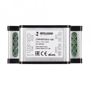 INTELLIGENT ARLIGHT Конвертер 0-10В DALI-310-DIN (AC 230V, DALI, 0-10) 027181