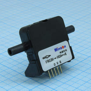 FR03H-H-O-A-4, Датчик расхода газа диаметр 03 аналоговый выход SLM - 4 горизонтальный