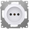 Розетка 1-м СП Florence 16А IP20 без заземл. винтов. клеммы механизм бел. (1E10301300) 2172766