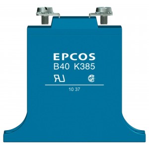 B72240B0381K001, Варистор из оксида металла 385В переменного тока/505В постоянного тока 40000A 620В предел болтовое крепление