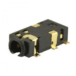 SJ2-25934C1-SMT-TR, Телефонные разъемы 2.5mm gold terminal 4conductr Ring swtch