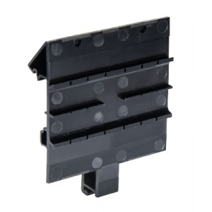 Корпус WEB 05.583.0153.0, Универсальное основание корпуса для РЭА, ширина: 68 мм , пластик, цвет: черный, серия wiebox WEB 1001