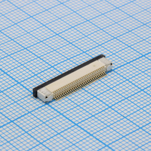 DS1020-09-31VB8A-R, FPC разъем для шлейфа на плату, поверхностный монтаж 31pin, шаг 0.5мм (контакты снизу)
