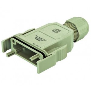 09140010421, Сверхмощные разъемы питания Han 10A Hood Top Entry