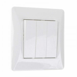 Выключатель 3-кл. СП Ugra 10А 250В механизм бел. С11В3-001