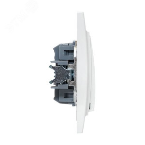 Переключатель проходной 1-кл. СП Минск 10А IP20 бел. Basic ERV10-025-10