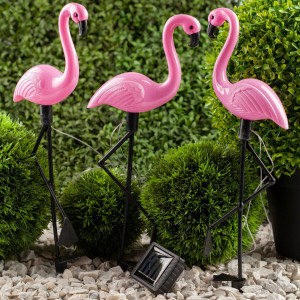 ERADF008-06 Садовый светильник на солнечной батарее, пластик, 3 шт. 52.5 см (4/128) Б0038501