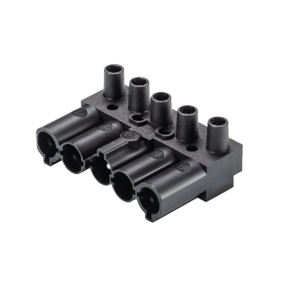 Изображение товара Контактная вставка вилочная серия gesis GST18i5 5 полюсов 250/400V 20A винтовая фиксация