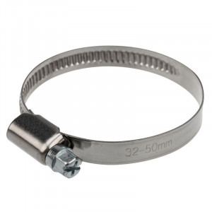 Хомут стальной червячный 32-50 (Россия) 07-0632