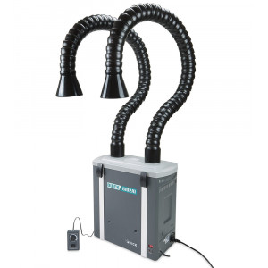 QUICK 6102А1, Система воздухоочистки-дымоуловитель на 2 рукава, 320Вт, 250м3/час